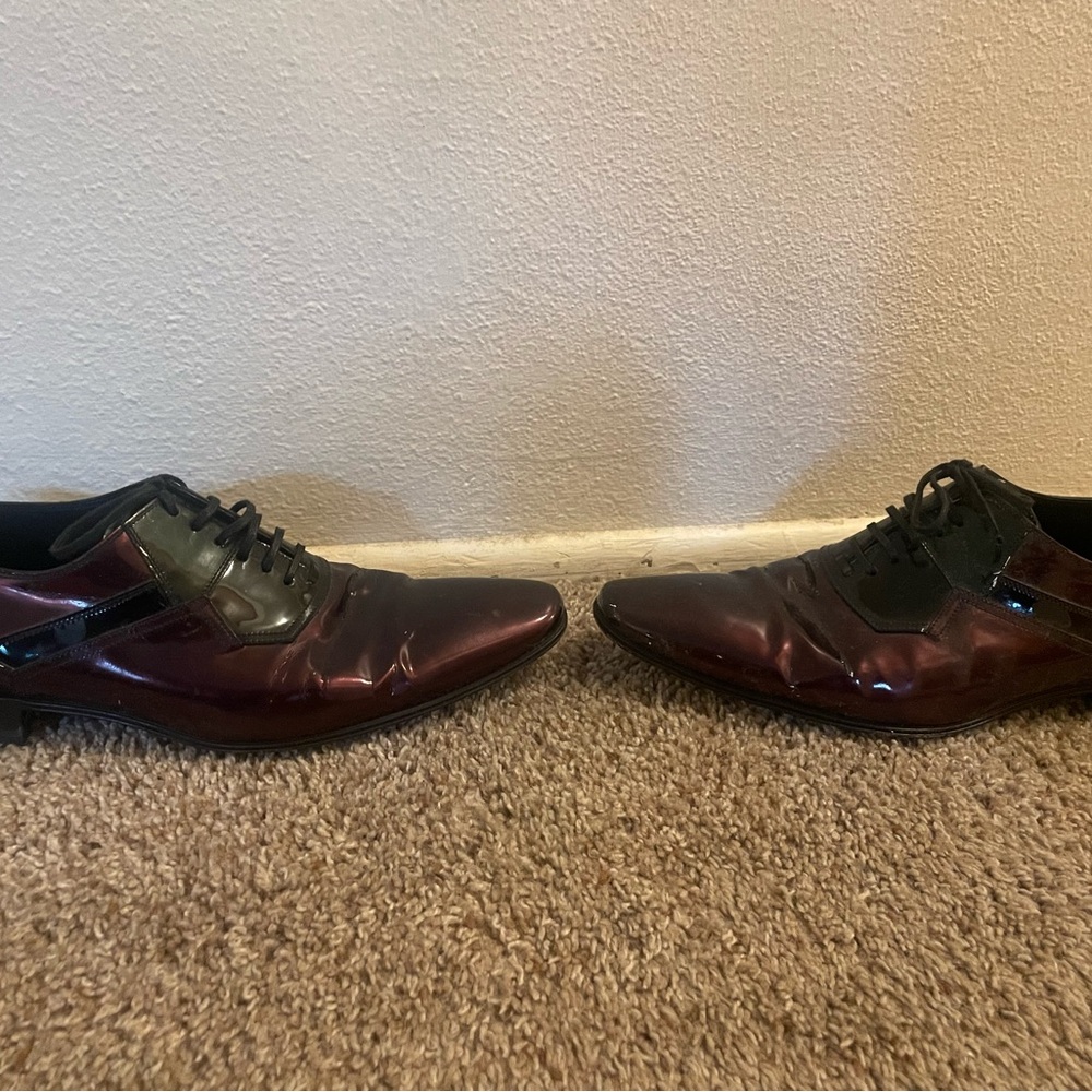 Dior Men’s Patent Leather Oxfords - Picture 2 of 7